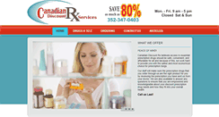 Desktop Screenshot of candisrx.com