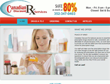 Tablet Screenshot of candisrx.com